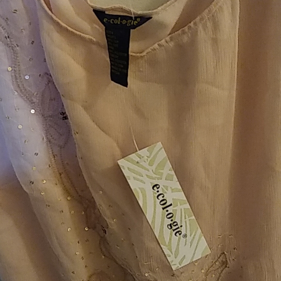 Women's Silk Summer Top - Picture 4 of 4